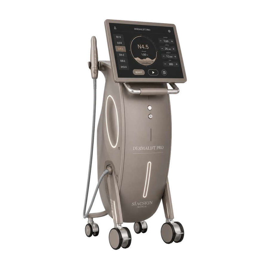SIACSKIN DERMALIFT PRO – MFU + SD Ultraschall-Lifting Standgerät mit Touchscreen und Handstück