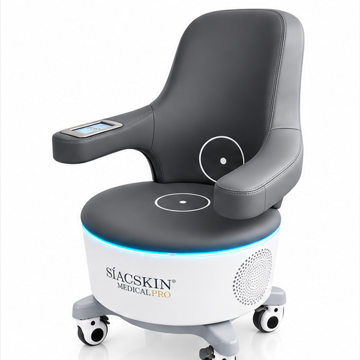 SIACSKIN PELVIO PRO 24 Tesla Beckenbodenstuhl dreiviertel