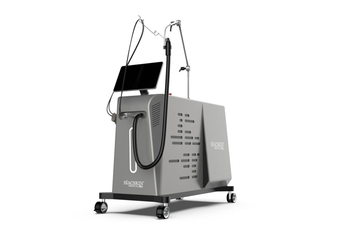 SIACSKIN Medical  PICOLO XL – 4-Wellenlängen Picolaser für Tattooentfernung &amp; Hautverjüngung+ Long Pulse System– Tattoo-Entfernung &amp; Carbon Peeling