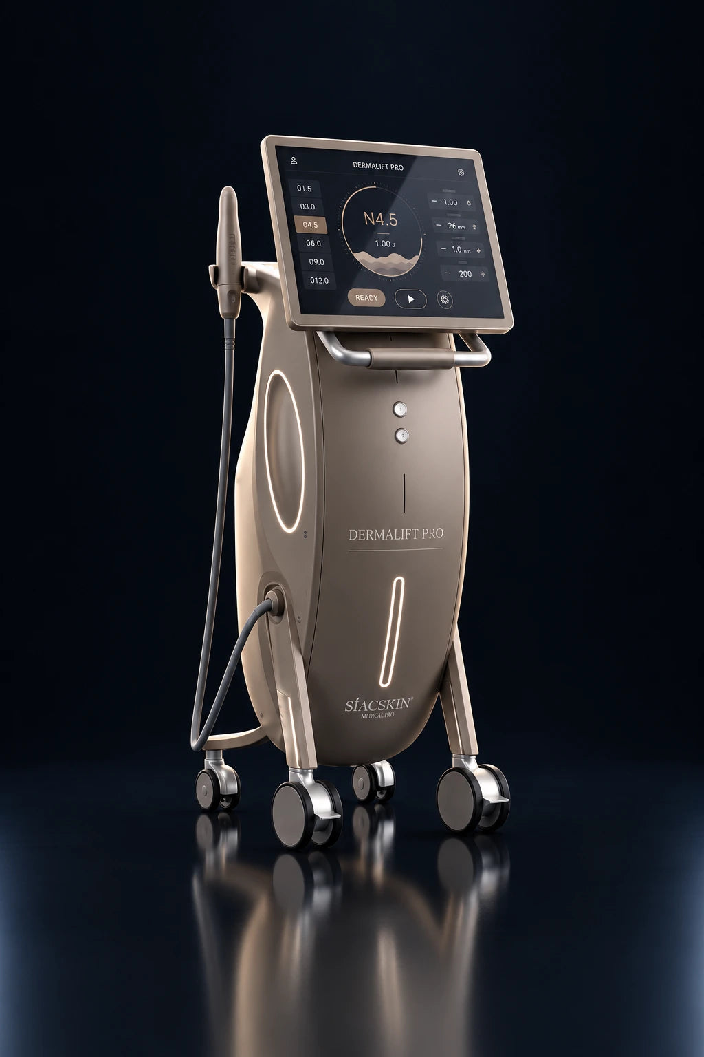 DERMALIFT PRO – MFU + SD Ultraschall-Lifting mit bis zu 10 Kartuschen