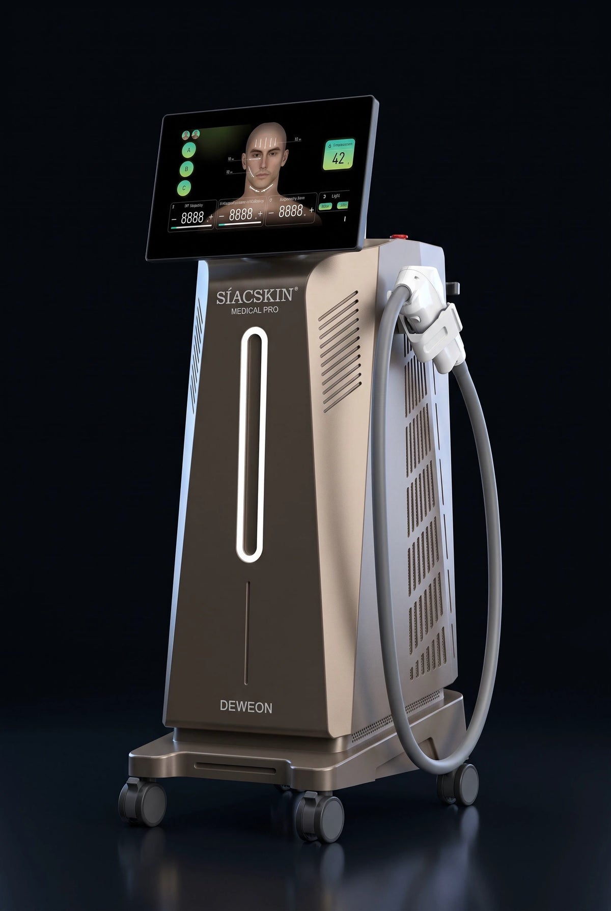 DEWEON 4LD – Diodenlaser mit KI-Hautanalyse zur Haarentfernung