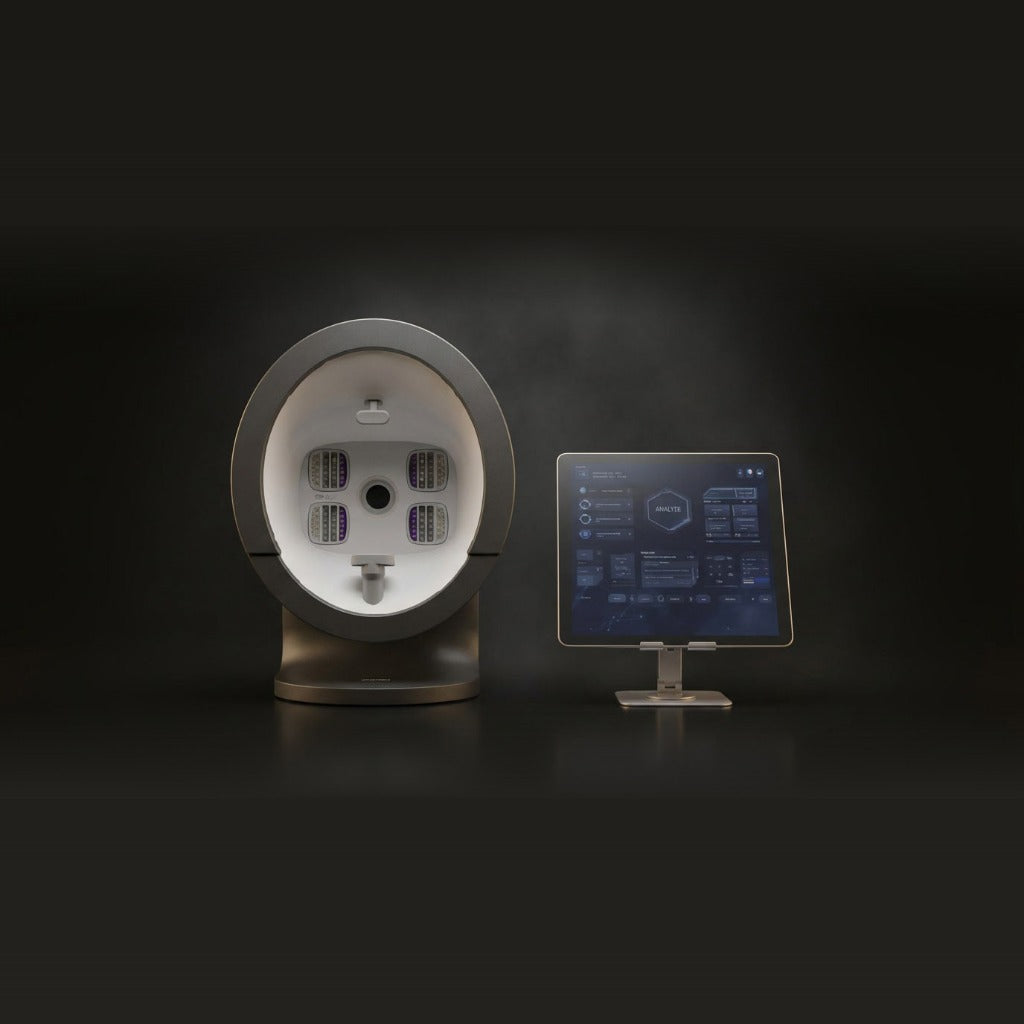 SIACSKIN Skin Analyzer Pro KI-Hautanalyse im dunklen Studio